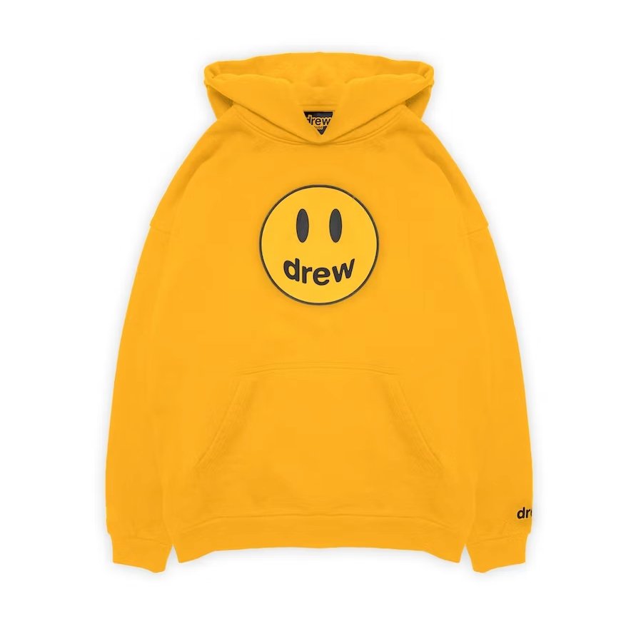 drew house mascot hoodie golden yellow - Verified Sneaker Boutique Wellington