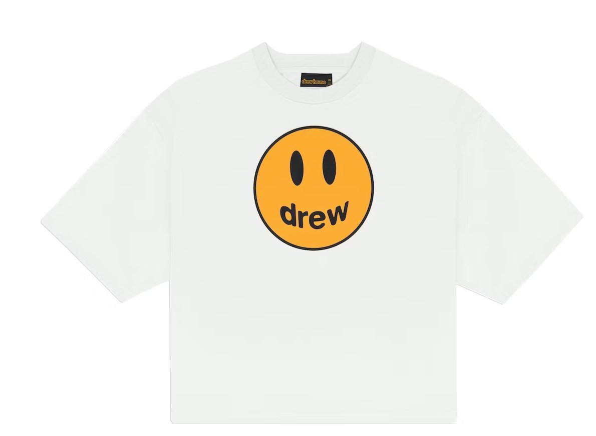 drew house mascot ss tee white - Verified Sneaker Boutique Wellington