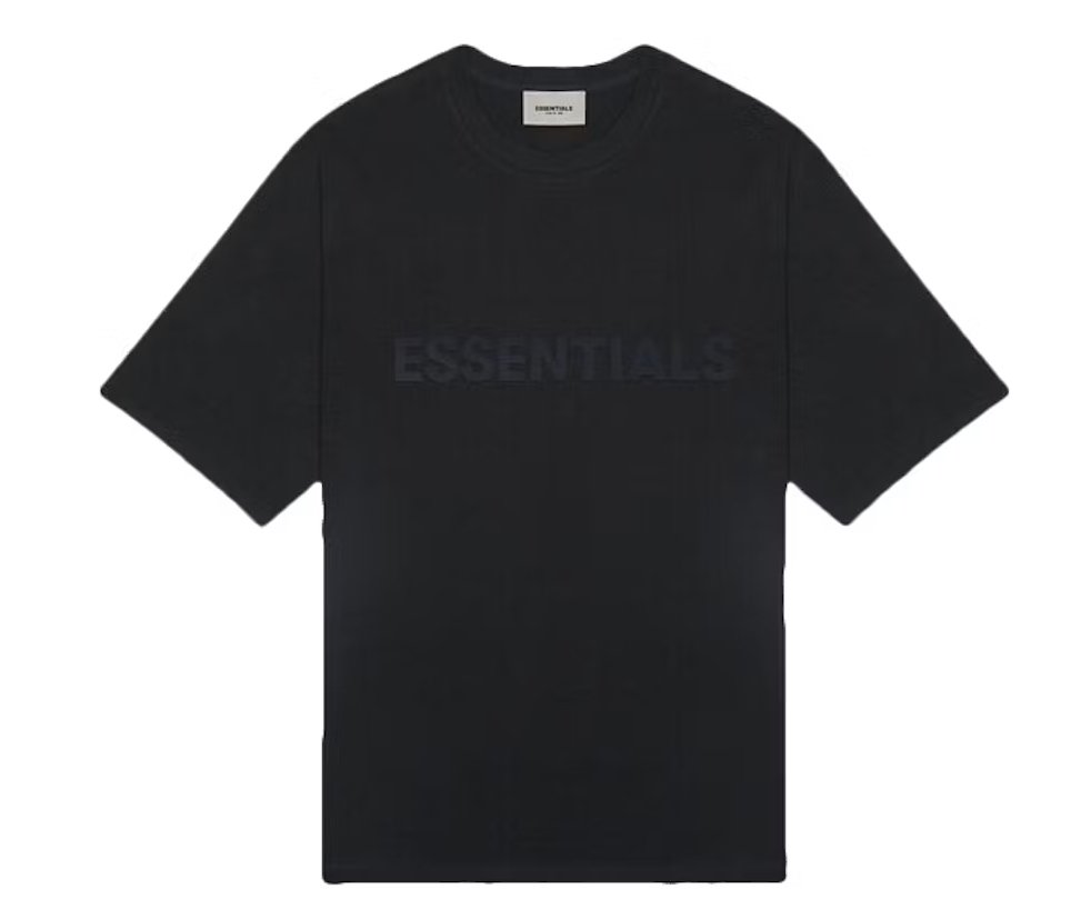 Fear of God Essentials Boxy T-Shirt Applique Logo - Verified Sneaker Boutique Wellington